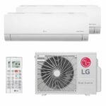 Ar Condicionado Multi Bi Split Inverter Lg 18000 Btus (2x9000) Quente/frio 220v A2uw18gfac.awgzbr1