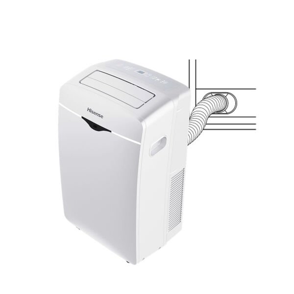 Ar Condicionado Portátil Hisense R32 12000 Btus Frio 127v - Imagem 4