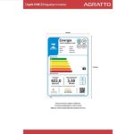 Ar Condicionado Split 9000 BTUs Frio Branco 220V One Top Agratto - Imagem 2