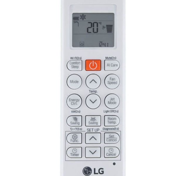 Ar Condicionado Split LG Hi Wall Inverter Voice +AI 24.000 BTU/h Frio Monofásico Branco S3-Q24K231B - 220V - Imagem 7