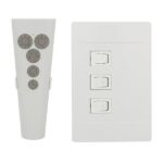 Ventilador de Teto com Controle Remoto e Controle de Parede Slim 80 3 Pás 80 cm 127V (110V) Inspire - Imagem 4