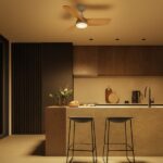 Ventilador de Teto com Controle Remoto Cherch 3 Pás 108 cm Branco Bivolt Inspire - Imagem 4