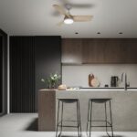 Ventilador de Teto com Controle Remoto Cherch 3 Pás 108 cm Branco Bivolt Inspire - Imagem 2