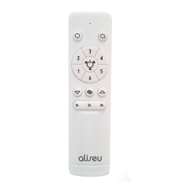 Ventilador de Teto com Controle Remoto Cherch 3 Pás 108 cm Branco Bivolt Inspire - Imagem 7