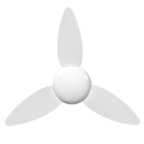 Ventilador de Teto com Controle Remoto Easy Eco Inverter 3 Pás 105cm Branco Bivolt Ventisol - Imagem 3