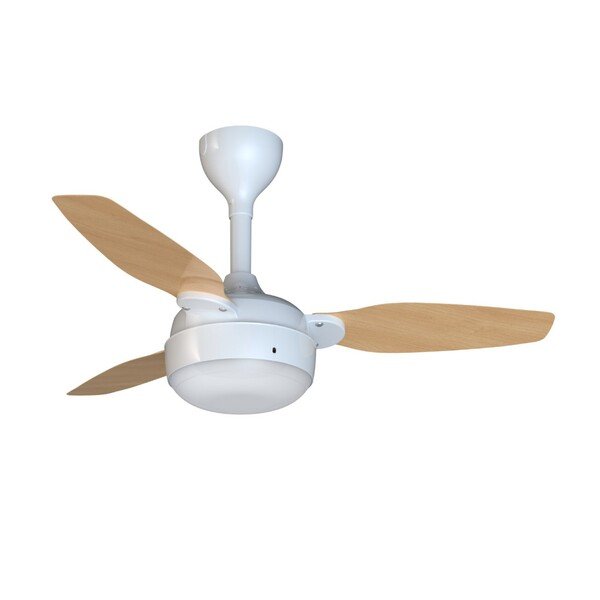 Ventilador de Teto com Controle Remoto Legacy Inverter 3 Pás Dupla Face Pino e Branco 99cm Bivolt Ventisol - Imagem 4